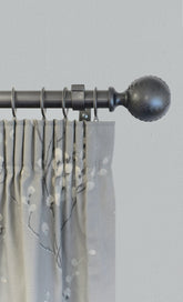 Laura Ashley 28mm Swirl Curtain Pole, Grey